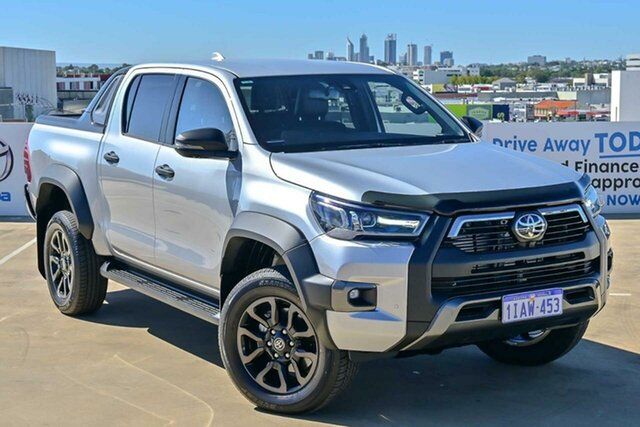 Used Toyota Hilux GUN126R Rogue Double Cab Osborne Park, 2023 Toyota Hilux GUN126R Rogue Double Cab Silver 6 Speed Sports Automatic Utility