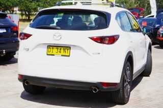 2017 Mazda CX-5 KF4W2A GT SKYACTIV-Drive i-ACTIV AWD White 6 Speed Sports Automatic Wagon
