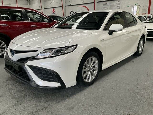 Used Toyota Camry Axvh70R Ascent Sport Hybrid Smithfield, 2021 Toyota Camry Axvh70R Ascent Sport Hybrid White Continuous Variable Sedan