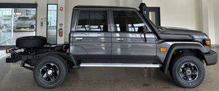 2023 Toyota Landcruiser Gdjl79R GXL Double Cab Grey 6 Speed Automatic Cab Chassis.