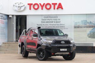 2022 Toyota Hilux GUN126R Rugged X Double Cab Oxide Bronze 6 Speed Sports Automatic Utility.