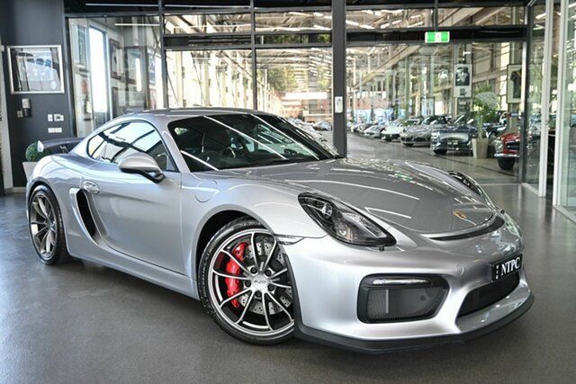 Used Porsche Cayman 981 MY16 GT4 North Melbourne, 2015 Porsche Cayman 981 MY16 GT4 Silver 6 Speed Manual Coupe