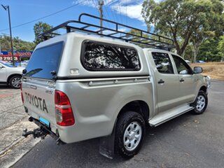2011 Toyota Hilux KUN26R MY12 Workmate (4x4) Champagne Frost 4 Speed Automatic Dual Cab Pick-up.