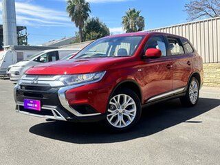 2021 Mitsubishi Outlander ZL MY21 ES 7 Seat (AWD) Red 6 Speed CVT Auto Sequential Wagon