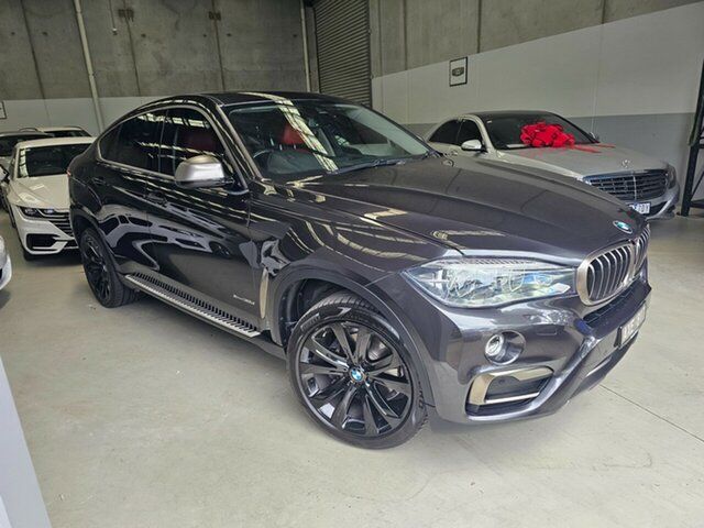 Used BMW X6 F16 xDrive30d Coupe Steptronic Seaford, 2018 BMW X6 F16 xDrive30d Coupe Steptronic Grey Titanium 8 Speed Sports Automatic Wagon