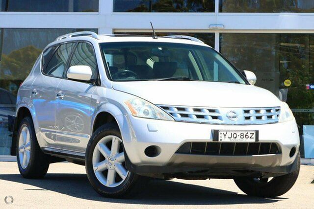 Used Nissan Murano Z50 TI Sutherland, 2008 Nissan Murano Z50 TI Silver 6 Speed Constant Variable Wagon