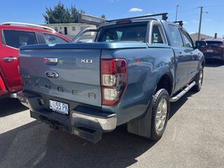 2013 Ford Ranger PX XLT Double Cab Blue 6 Speed Sports Automatic Utility.