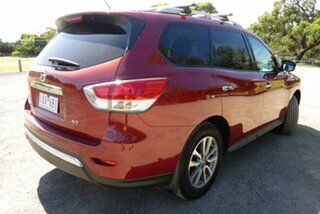 2014 Nissan Pathfinder R52 MY14 ST X-tronic 2WD Burgundy 1 Speed Constant Variable Wagon