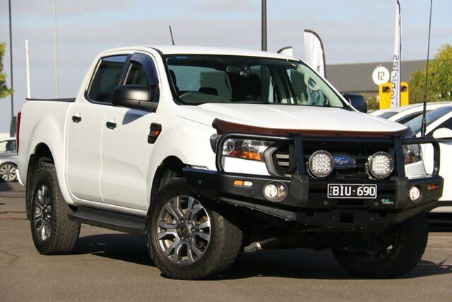 Used Ford Ranger PX MkIII 2019.00MY XL Essendon North, 2018 Ford Ranger PX MkIII 2019.00MY XL White 6 Speed Sports Automatic Cab Chassis