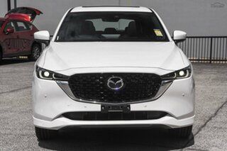 2023 Mazda CX-5 KF4WLA G35 SKYACTIV-Drive i-ACTIV AWD Akera White 6 Speed Sports Automatic Wagon.