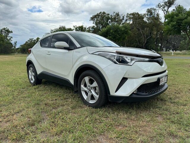 Pre-Owned Toyota C-HR NGX50R Update (AWD) Chinchilla, 2018 Toyota C-HR NGX50R Update (AWD) Crystal Pearl Continuous Variable Wagon