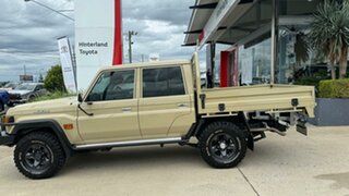 2023 Toyota Landcruiser Vdjl79R GXL Double Cab Gold 5 Speed Manual Cab Chassis