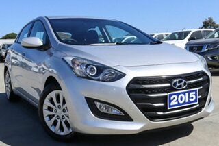 2015 Hyundai i30 GD3 Series II MY16 Active Silver 6 Speed Manual Hatchback
