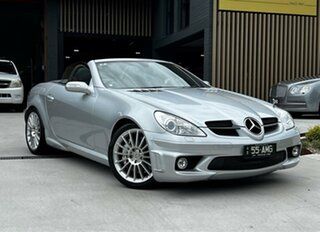 2005 Mercedes-Benz SLK-Class R171 SLK55 AMG Silver 7 Speed Automatic Roadster.