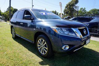 2014 Nissan Pathfinder R52 MY15 ST X-tronic 2WD Galaxy Blue 1 Speed Constant Variable Wagon