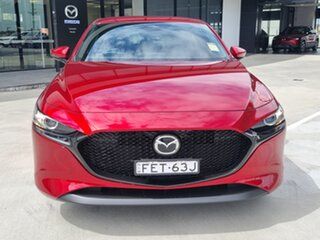 2023 Mazda 3 BP2H7A G20 SKYACTIV-Drive Pure Soul Red Crystal 6 Speed Sports Automatic Hatchback.