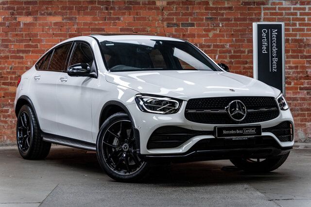 Certified Pre-Owned Mercedes-Benz GLC-Class C253 803+053MY GLC300 Coupe 9G-Tronic 4MATIC Mulgrave, 2023 Mercedes-Benz GLC-Class C253 803+053MY GLC300 Coupe 9G-Tronic 4MATIC Polar White 9 Speed
