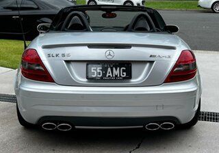 2005 Mercedes-Benz SLK-Class R171 SLK55 AMG Silver 7 Speed Automatic Roadster