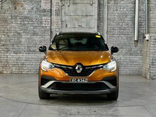 2022 Renault Captur XJB MY22 R.S. Line EDC Atacama Orange & Diamond Black 7 Speed.