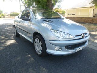 2005 Peugeot 206 T1 MY04 CC Blue 4 Speed Sports Automatic Cabriolet.