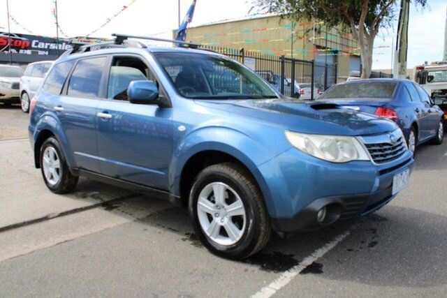 Used Subaru Forester MY10 2.0D Premium Hoppers Crossing, 2010 Subaru Forester MY10 2.0D Premium Blue 6 Speed Manual Wagon