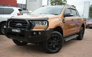 2020 Ford Ranger PX MkIII MY21.25 Wildtrak 2.0 (4x4) Orange 10 Speed Automatic Double Cab Pick Up.