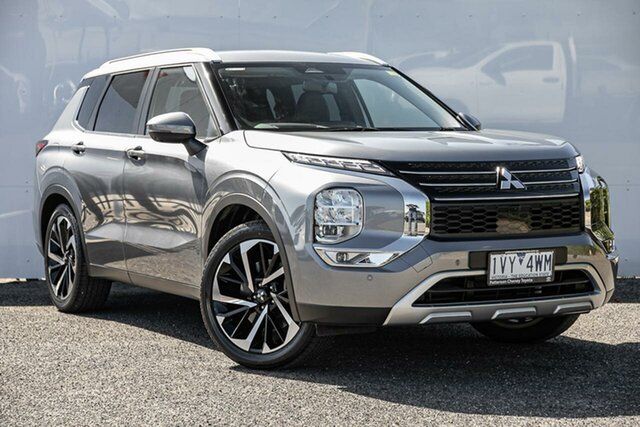 Pre-Owned Mitsubishi Outlander ZM MY22 Aspire 2WD Keysborough, 2022 Mitsubishi Outlander ZM MY22 Aspire 2WD Silver 8 Speed Constant Variable Wagon