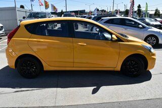 2014 Hyundai Accent RB2 Active Yellow 4 Speed Automatic Hatchback