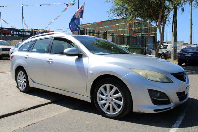 Used Mazda 6 GH MY10 Classic Hoppers Crossing, 2010 Mazda 6 GH MY10 Classic Silver 5 Speed Auto Activematic Wagon