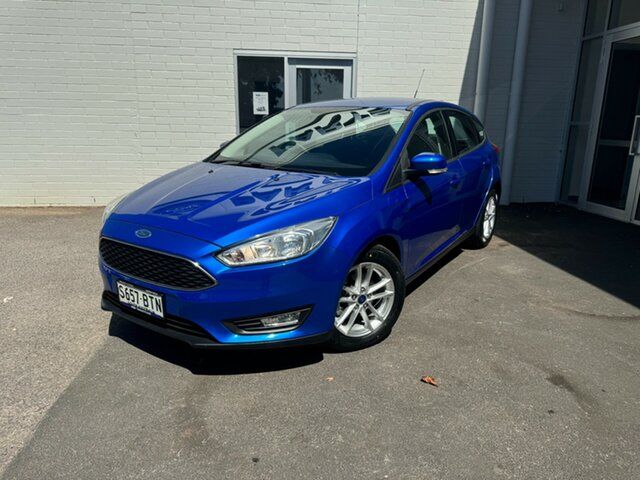 Used Ford Focus LZ Trend Elizabeth, 2017 Ford Focus LZ Trend Blue 6 Speed Automatic Hatchback