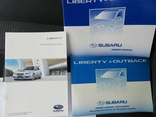 2007 Subaru Liberty Blue 4 Speed Automatic Sedan