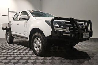 2019 Holden Colorado RG MY19 LS Crew Cab 4x2 White 6 speed Automatic Cab Chassis.