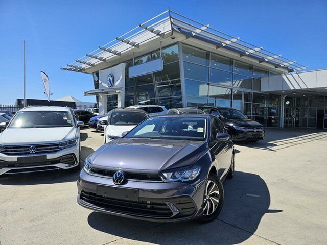 New Volkswagen Polo AE MY23 85TSI DSG Life Belconnen, 2023 Volkswagen Polo AE MY23 85TSI DSG Life Grey 7 Speed Sports Automatic Dual Clutch Hatchback