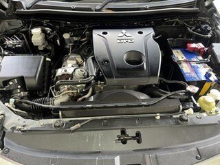 2015 Mitsubishi Triton MQ MY16 GLS Double Cab Silver 6 Speed Manual Utility