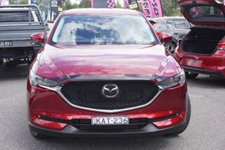 2018 Mazda CX-5 KF4W2A Touring SKYACTIV-Drive i-ACTIV AWD Red 6 Speed Sports Automatic Wagon.