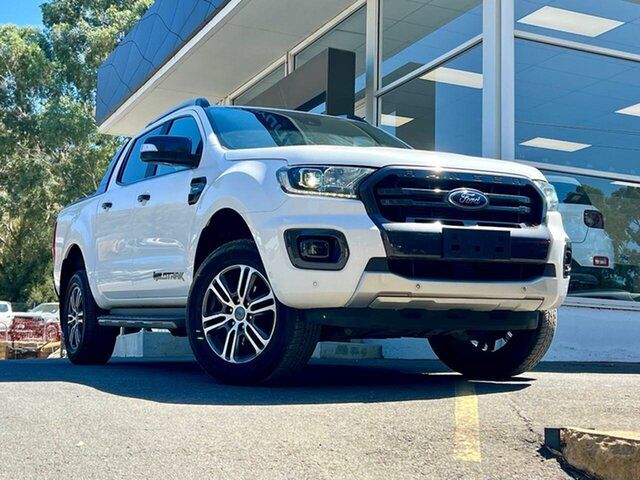 Used Ford Ranger PX MkIII 2020.25MY Wildtrak Clare, 2020 Ford Ranger PX MkIII 2020.25MY Wildtrak White 10 Speed Sports Automatic Double Cab Pick Up