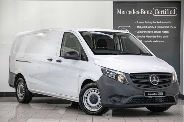 Certified Pre-Owned Mercedes-Benz Vito 447 MY22 111CDI LWB Narre Warren, 2022 Mercedes-Benz Vito 447 MY22 111CDI LWB Arctic White 6 Speed Manual Van