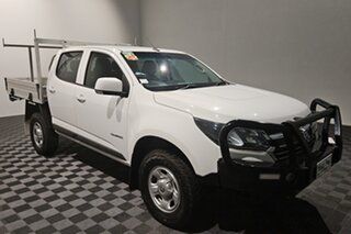 2019 Holden Colorado RG MY19 LS Crew Cab 4x2 White 6 speed Automatic Cab Chassis.
