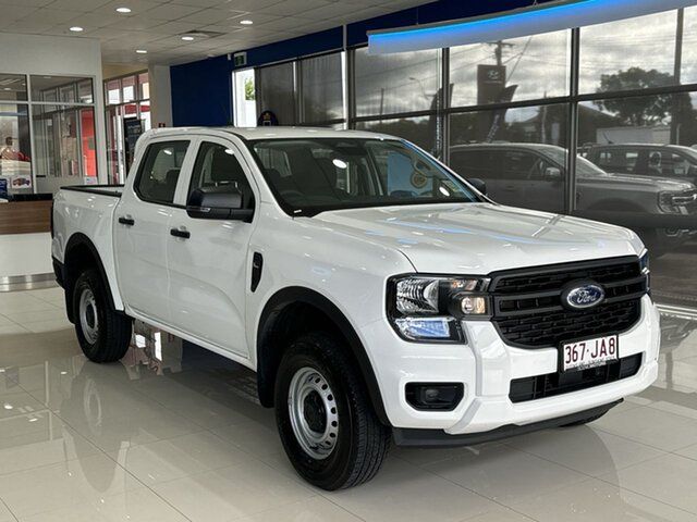 Used Ford Ranger PY 2023.50MY XL Beaudesert, 2023 Ford Ranger PY 2023.50MY XL Arctic White 10 Speed Sports Automatic Double Cab Pick Up