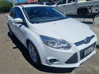 2014 Ford Focus LW MkII MY14 Trend PwrShift White Crystal 6 Speed Sports Automatic Dual Clutch.