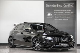 2023 Mercedes-Benz A-Class Cosmos Black Hatchback.
