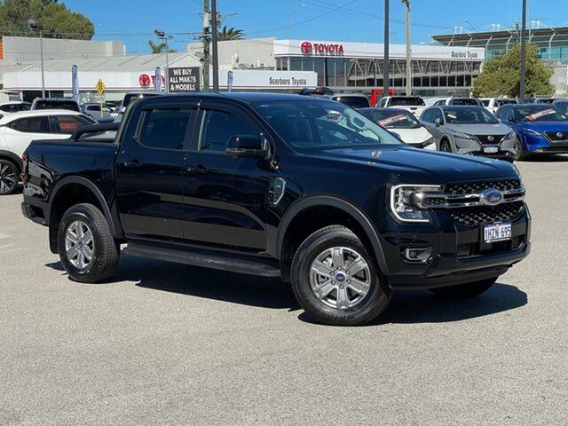 Pre-Owned Ford Ranger PY 2022MY XLT Osborne Park, 2023 Ford Ranger PY 2022MY XLT Shadow Black 10 Speed Sports Automatic Double Cab Pick Up