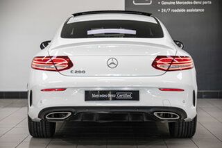 2021 Mercedes-Benz C-Class C205 801MY C200 9G-Tronic Polar White 9 Speed Sports Automatic Coupe