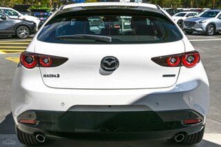 2024 Mazda 3 BP2HLA G25 SKYACTIV-Drive Astina White 6 Speed Sports Automatic Hatchback.