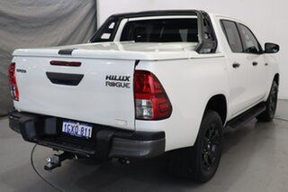 2019 Toyota Hilux GUN126R Rogue Double Cab Pearl White 6 Speed Sports Automatic Utility