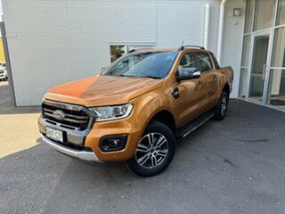 2021 Ford Ranger PX MkIII 2021.25MY Wildtrak Orange 6 Speed Sports Automatic Double Cab Pick Up.