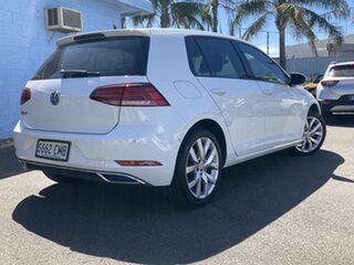 2019 Volkswagen Golf 7.5 MY19.5 110TSI DSG Highline Pure White 7 Speed Sports Automatic Dual Clutch