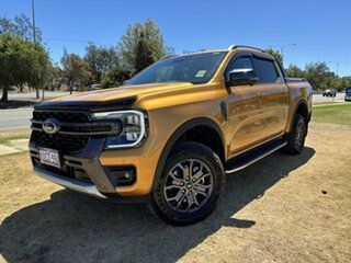 2024 Ford Ranger PY 2024.00MY Wildtrak Luxe Yellow 10 Speed Sports Automatic Double Cab Pick Up.