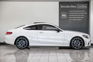 2021 Mercedes-Benz C-Class C205 801MY C200 9G-Tronic Polar White 9 Speed Sports Automatic Coupe