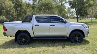 2018 Toyota Hilux GUN126R Rogue Double Cab Silver Sky 6 Speed Sports Automatic Utility.